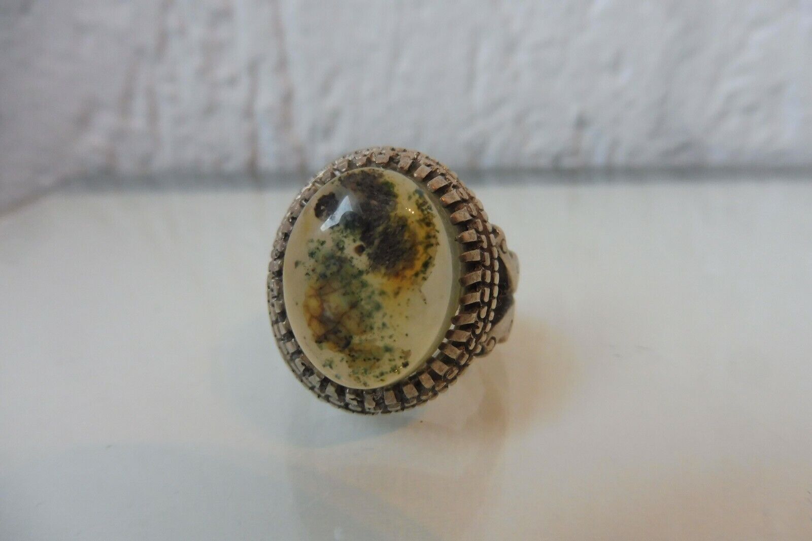 Beautiful, Massive,Large, old Ring, 925 Silver Wi… - image 1