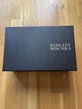 BADGLEY MISCHKA Empty Shoe BOX &Tissue ONLY, Preowned,11.5x7.5x4.25”