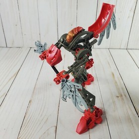 LEGO Bionicle 8592 Retired Rahkshi Turahk Complete Figure w/Kraata & Canister *