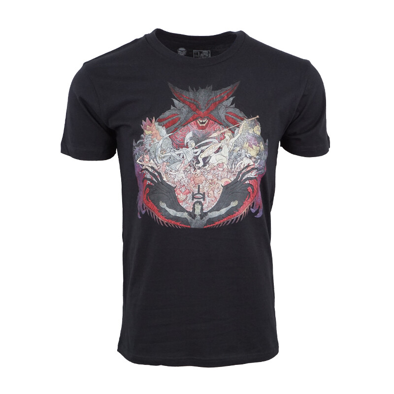 МУЖСКАЯ ФУТБОЛКА С ГРАФИЧЕСКИМ ЧЕРНЫМ ЦВЕТОМ JINX