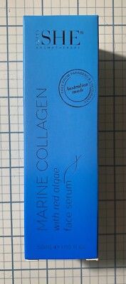 OM SHE Aromatherapy Marine Collagen Eye Cream W/ Red Algae 0.67 fl. oz NIB