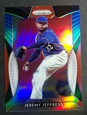 2019 Prizm #86 Jeremy Jeffress BREWERS Red White & Blue Prizm Parallel NM/MT