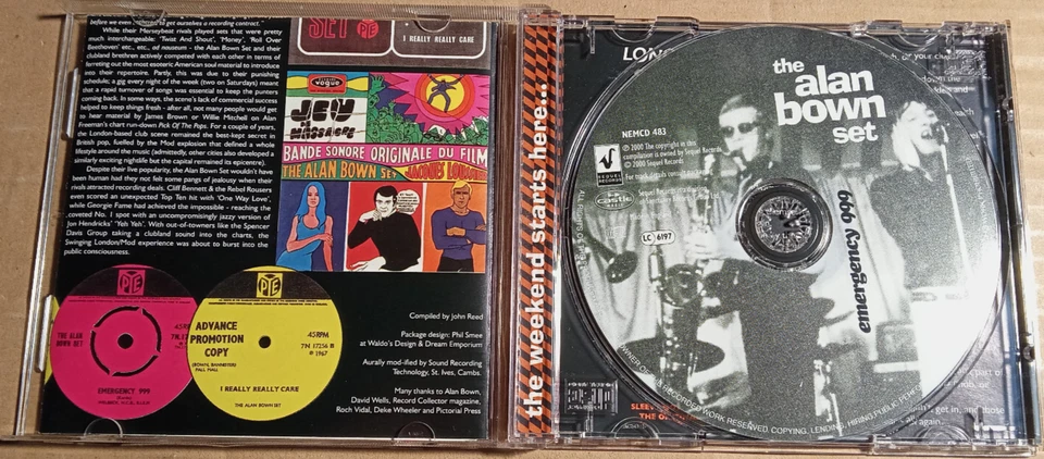 The Alan Bown Set – Emergency 999 CD (JG2185) - Bild 2 von 2