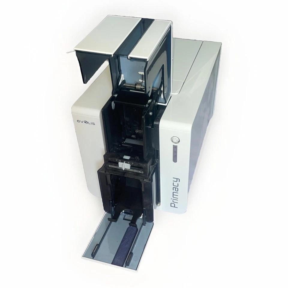 Evolis Primacy ID Card Thermal Printer Expert Badge Maker PM1H0000BS Blue - Image 2 of 4
