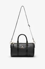 Air Jordan Jumpman Luxe Handbag with Strap (Black / Metallic Gold) (2A0643-023)