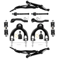 12pcs Suspension Front Upper Lower Control Arm Tie Rod For 1994-01 Acura Integra