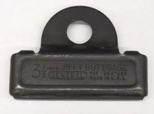 General Tools Butt Marking Gage 3-1/2" No. 823-3-1/2 USA NOS
