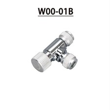 Aquarium Needle Valve Double Head Regulator Fish tank CO2 Trimming Valve