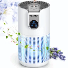 Tenker M03 HEPA Air Purifier Up to 1500ft² Home Large Room 15dB w/ Aromatherapy