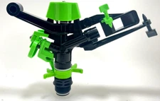 1 NEW YUZUAK ATOM 14 3/4" LONG THROW IMPACT SPRINKLER W/PATENTED WATER BREAKER