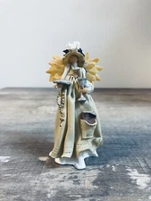 Vintage Resin Angel Holy Communion Bible Figurine by Kathy Koziol Enesco 1998