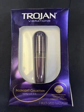 Trojan Vibrations Midnight Collection compact 3.3 multi-speed massager 3 speeds