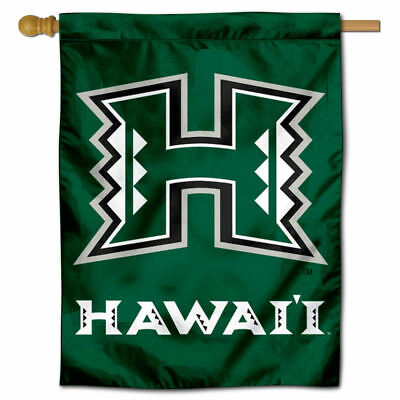 University Of Hawaii Two Sided House Flag Ebay