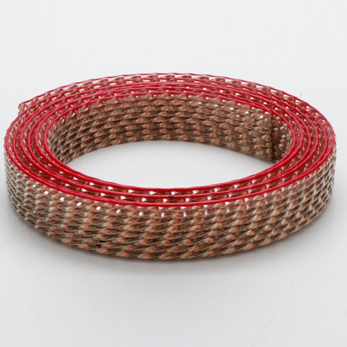 HIFI Bulk Wire 5N OCC Twist Solid Flat Copper Plated Flexible Lautsprecher Kabel - Picture 2 of 8