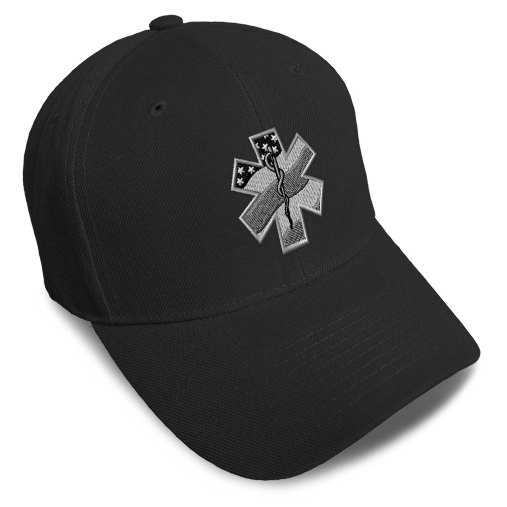 Paramedic A Embroidered Baseball Cap Acrylic Dad Hat for Men and Women One Size Fits All-image