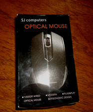 SJ Computers Optical Mouse USB
