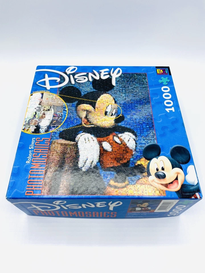 Rompecabezas Mickey Mouse Photomosiacs 1000 piezas de Robert Silvers Disney Foto 2 de 4