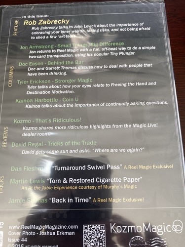 Reel Magic Magazine Dean Dill Eric DeCamps, Plus 3 more issues - Picture 8 of 10