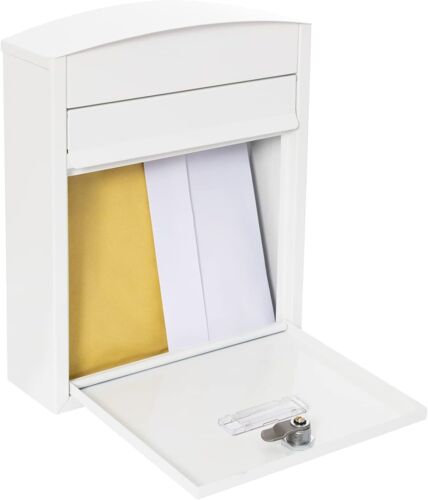 Cassetta Postale per Esterni in Acciaio Inox, Dimensione S 28.5 X 24 X 9.5 Cm - Foto 3 di 9