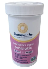 Renew Life Women’s Care Probiotic 25 Billion CFU 90 Capsules Exp 10/26
