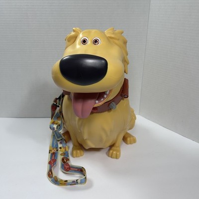 Disneyland Disney Pixar UP Dug Talking Popcorn Bucket Magic Key SEE VIDEO