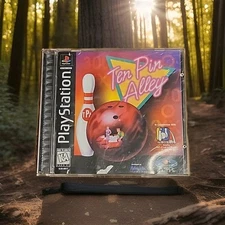 Ten Pin Alley Sony Playstation 1 (PS1) CIB Tested Works Great 