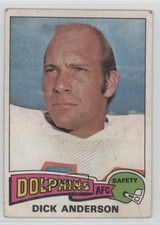1975 Topps Dick Anderson #440 0t3