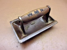 Early Brick Layer's Mason's Hand Tool No. 8 Rounded Base to Channel Water Away