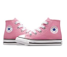 Toddler Converse Chuck Taylor All Star Core Hi Top 7J234 Color Pink Brand New