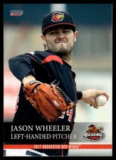 2017 Jason Wheeler Choice Minor League Rookie Rochester Red Wings