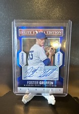 2014 Panini Elite Extra Edition Prospects Foster Griffin #28 Blue Signatures 50 