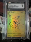 2021 Pokemon Pikachu V Black Star Promo SWSH145 Celebrations UPC Graded CGC 9