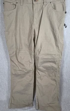 LL Bean Riverton Canvas Cargo Utility Pants Mens 38x30 Stretch Hiking Gorpcore