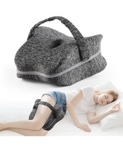 Knee Pillow for Side Sleepers, Memory Foam Leg Pillow for Side Sleeping