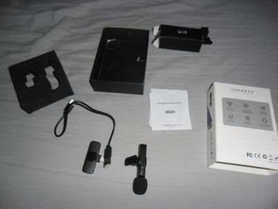 Wireless Microphone von LAVALIER für iPhone OVP