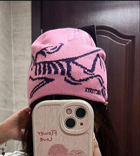 Arc'teryx Bird Word Toque Beanie Hat Pink Bliss NWT Cozy Arctic Silk Cap
