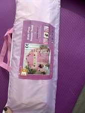 Childrens Kids Play Castle House Play Tent, Toddler Play Tent, Pink