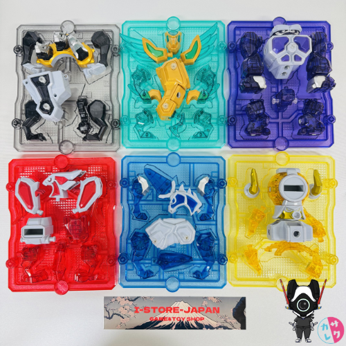 Kamen Rider Wizard Plamonster Series 01-06 Types Complete Set