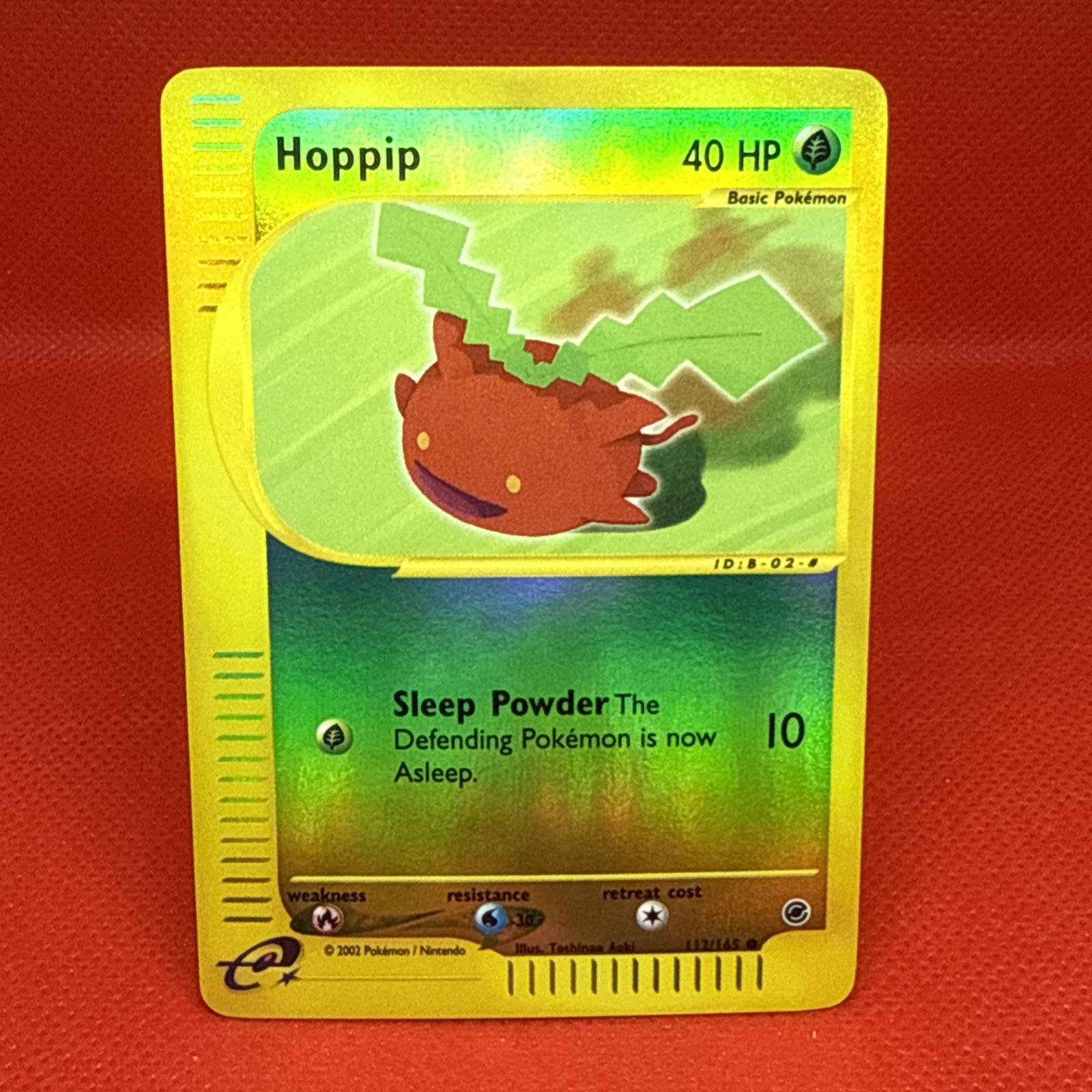 Pokemon Expedition Hoppip Reverse Holo 112/165 NEAR MINT