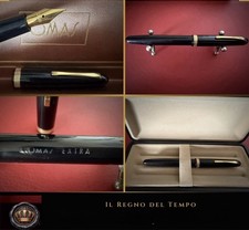 OMAS Vintage Black Engraved Extra Ogiva Fount...