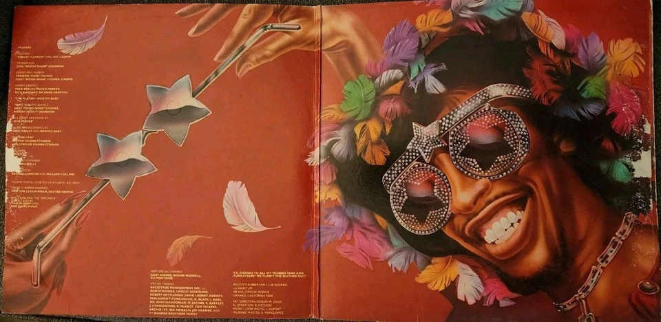 Bootsy Collins1978 Original Pressing Lp Of Bootsy? Player Of The Year It's A VG+ - Image 2 of 4