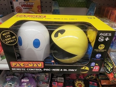 PAC-MAN & BLINKY GHOST LED Wireless Remote-Control Toy Color