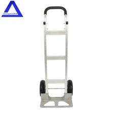 Universal Aluminum Hand Truck with Horizontal Loop Handle, 500 lbs Capacity