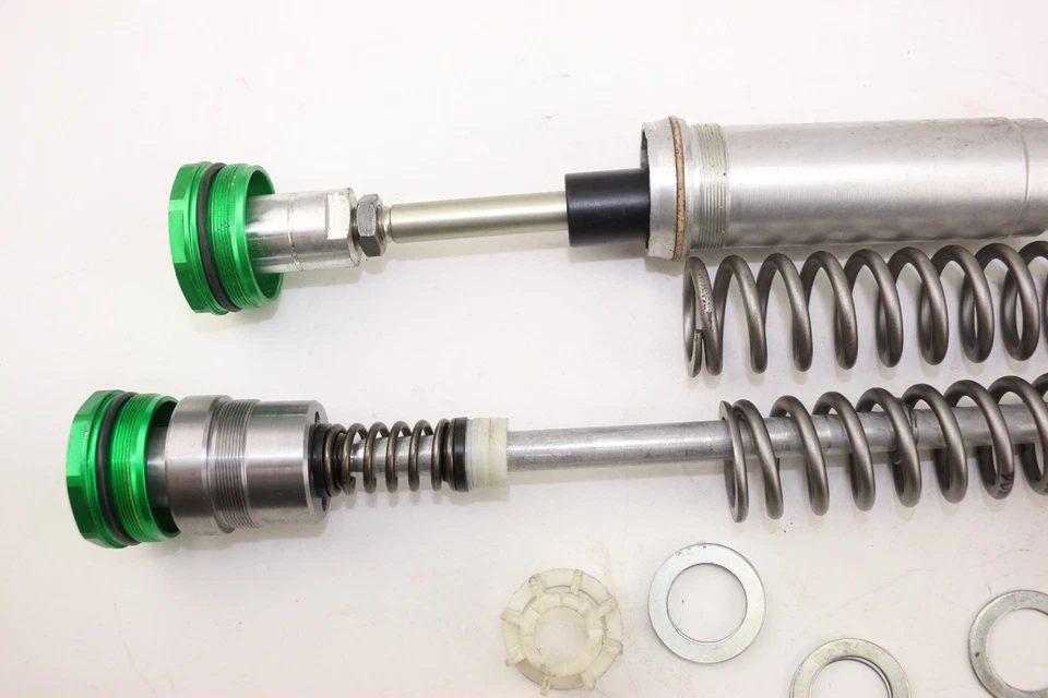 2013 - 2018 Kawasaki ninja zx6r 636 OEM Fork internals Fork Cartridges Caps - Image 3 of 4