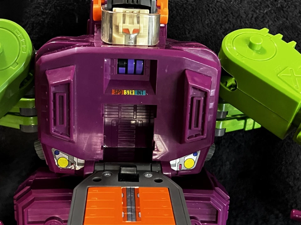 G1 1987 SCORPONOK • HEADMASTER LORD ZARAK & PARTS • VINTAGE G1 TRANSFORMERS - Image 2 of 4