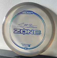 NEW Rare Colorshift Discraft Elite Z Zone 170-2g Paul McBeth 5x World Champion