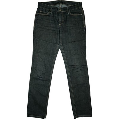 MAC 38 L30 Jeans Hose d. blau Damen Carrie Stretch Straight mid Rise Comfort W30