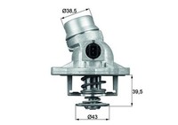 Thermostat KüHlmittel Mahle TM 12 105 FüR BMW E38 E39 X5 E53 Rover Range 5Er 7Er