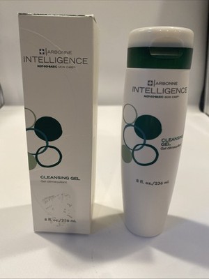 NIB Vintage Arbonne Intelligence Not So Basic Skin Care Cleansing Gel Sealed 8oz