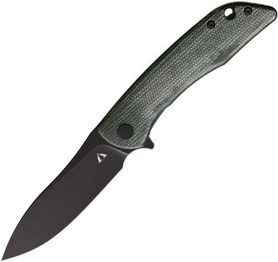 CMB Made Knives Blaze Linerlock Micarta Folding Pocket Knife - CMB06G